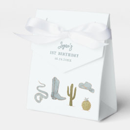 Caja Para Regalos Partido de Cumpleaños de Cowboy del Sur