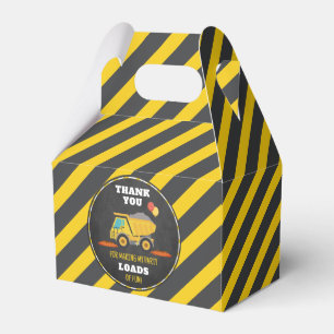Caja Para Regalos Partido de Cumpleaños de la Construcción
