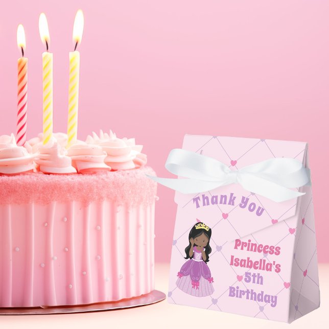 Caja Para Regalos Partido de Cumpleaños de la Princesa Africana (Subido por el creador)