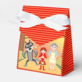 Caja Para Regalos Partido de Cumpleaños del Chica Red RidingHood