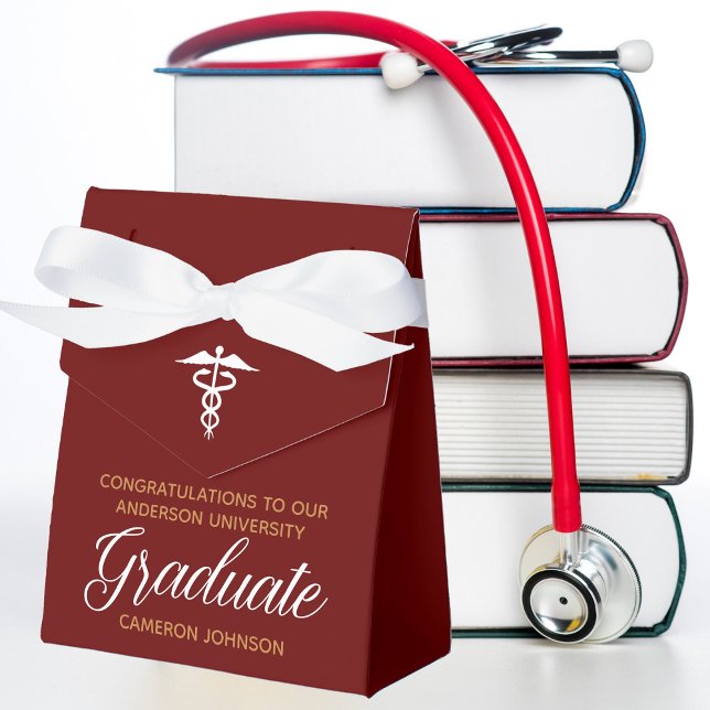 Caja Para Regalos Partido de Graduación de la Escuela de Medicina Ma (Subido por el creador)