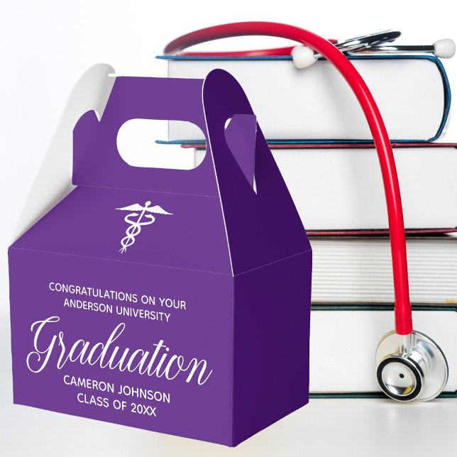 Caja Para Regalos Partido de Graduación de la Escuela de Medicina Pu (Subido por el creador)