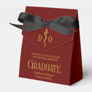 Caja Para Regalos Partido de Graduación de la Escuela Médica Osteopá