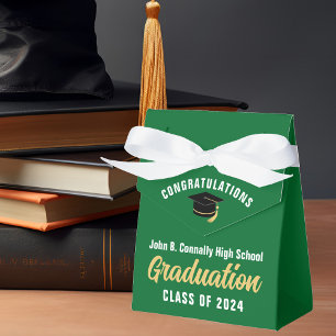 Caja Para Regalos Partido de Graduación de la Escuela Verde de Perso