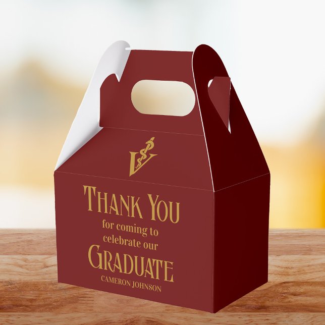 Caja Para Regalos Partido de Graduación de la Escuela Veterinaria Ma (Subido por el creador)
