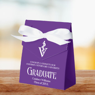 Caja Para Regalos Partido de Graduación de la Escuela Veterinaria Pú