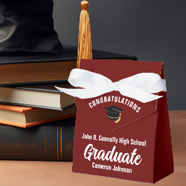 Caja Para Regalos Partido de Graduación de Personalizados de Graduad
