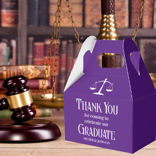 Caja Para Regalos Partido de Graduación de Personalizados de la Escu