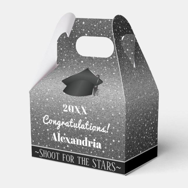 Caja Para Regalos Partido de graduación de Star Light Sky (Front Side)