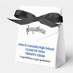 Caja Para Regalos Partido de Graduación del Coro del Personalizado d