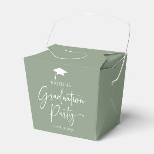 Caja Para Regalos Partido de Graduación Moderno minimalista