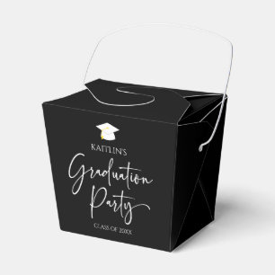 Caja Para Regalos Partido de Graduación Moderno minimalista