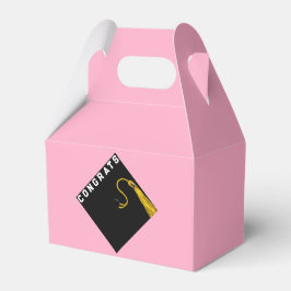 Caja Para Regalos Partido de Graduación Rosa