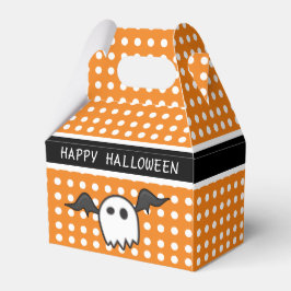 Caja Para Regalos Partido de Halloween del fantasma del Naranja del