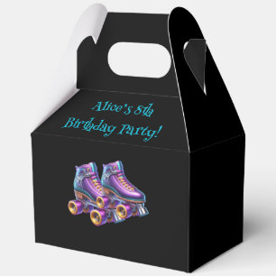Caja Para Regalos Pasar por la fiesta de cumpleaños de Rollerskate