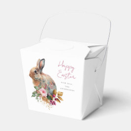 Caja Para Regalos Pascua floral acuarela