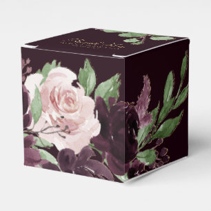 Caja Para Regalos Pasión amorosa Dramático Vino Púrpura Gracias