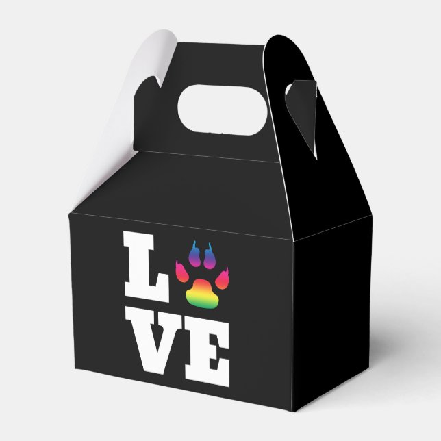 Caja Para Regalos Pasta arcoiris (Reverso)