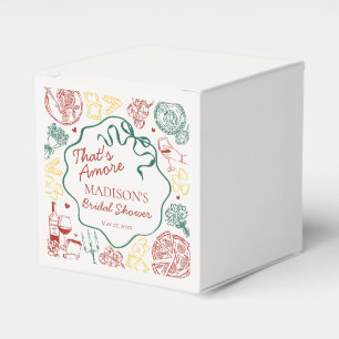 Caja Para Regalos Pasta Italiana Eso Es Amor Despedida de Soltera Ga