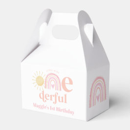 Caja Para Regalos Pastel Arcoiris Pequeña Miss OneMaravillosa Granja