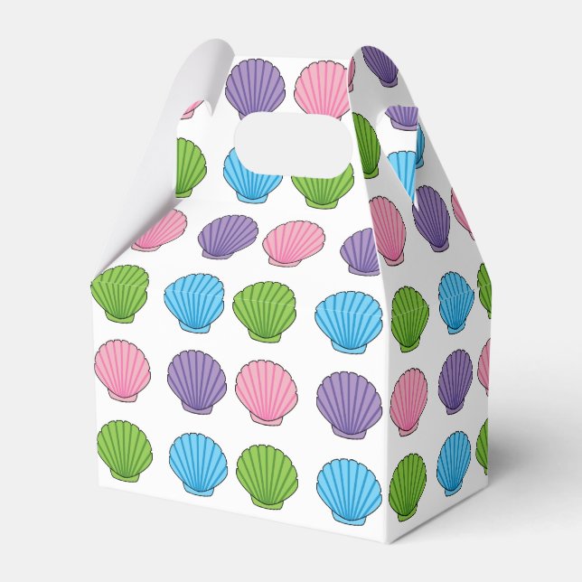 Caja Para Regalos Pastel Colorful Seashell Pack (Front Side)