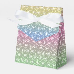 Caja Para Regalos Pastel de arcoiris tradicional japonés de Asanoha