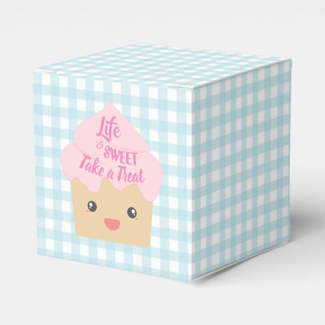 Caja Para Regalos Pastel de Kawaii (Costado Anverso)