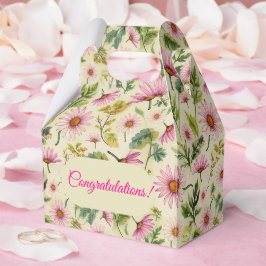 Caja Para Regalos Pastel Floral
