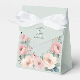 Caja Para Regalos Pastel Floral Elegance Boda