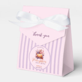 Caja Para Regalos Pastel Lilac Pequeña Calabaza Baby Shower
