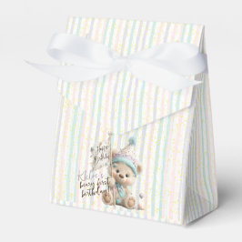 Caja Para Regalos Pastel Teddy Bear Birthday