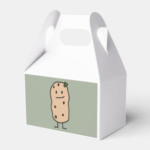 Caja Para Regalos Patata sonriente linda feliz