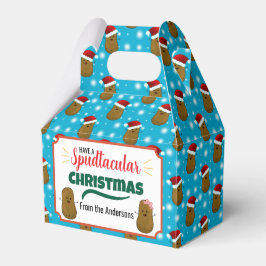 Caja Para Regalos Patata Spudtacular Navidad Personalizada