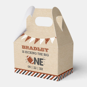 Caja Para Regalos Patear El Grande Primer cumpleaños del fútbol