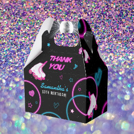 Caja Para Regalos Patinaje sobre ruedas Neon Glow Roller