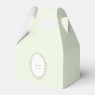 Caja Para Regalos Patisserie francesa Laduree Boulangerie Mint Green