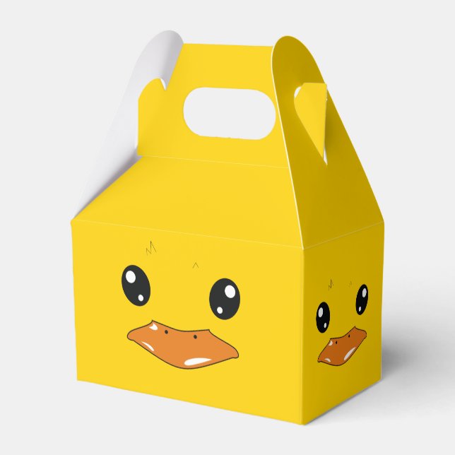 Caja Para Regalos Pato (Reverso)