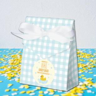 Caja Para Regalos Pato 1 cumpleaños