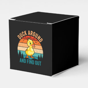 Caja Para Regalos Pato Alrededor Y Descubre