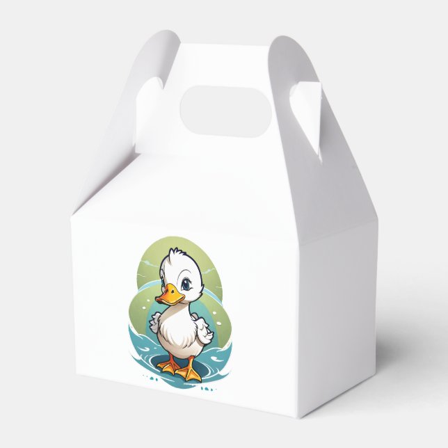Caja Para Regalos pato blanco (Front Side)