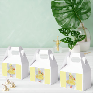 Caja Para Regalos Pato de goma en flote de piscina