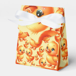 Caja Para Regalos Patos amarillos