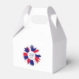 Caja Para Regalos Patriotic 250 USA Anniversary 4th of July Party 