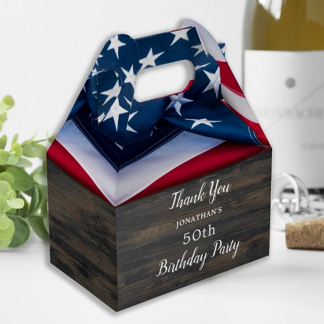 Caja Para Regalos Patriotismo del partido de cumpleaños militar Band (Subido por el creador)