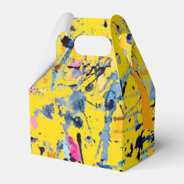 Caja Para Regalos Patrón abstracto (Front Side)