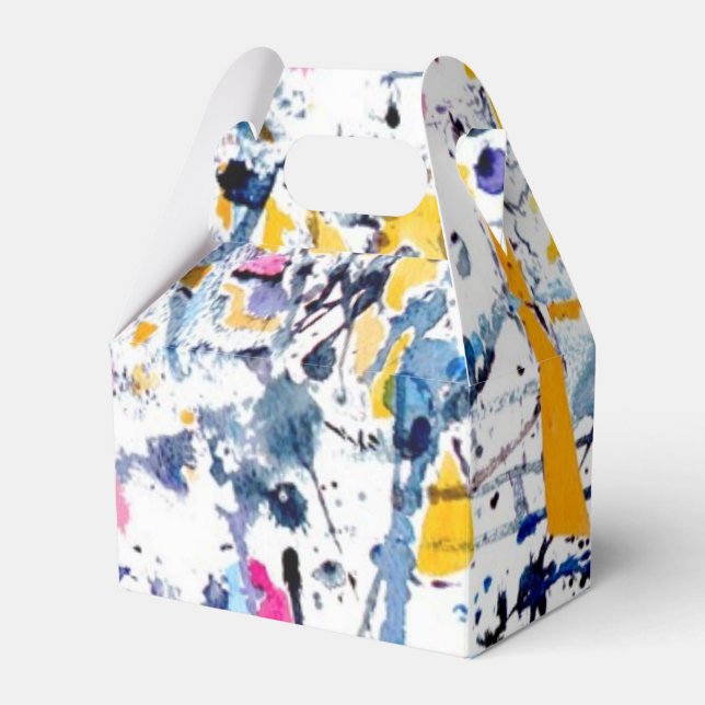 Caja Para Regalos Patrón abstracto (Front Side)