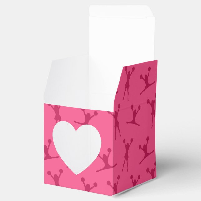 Caja Para Regalos Patrón animador rosa (Abierto)