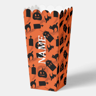 Caja Para Regalos Patrón caprichoso de Halloween