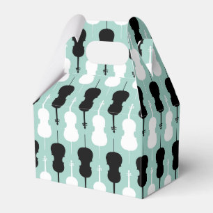 Caja Para Regalos Patrón Cello