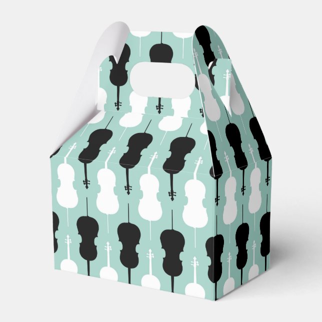 Caja Para Regalos Patrón Cello (Front Side)